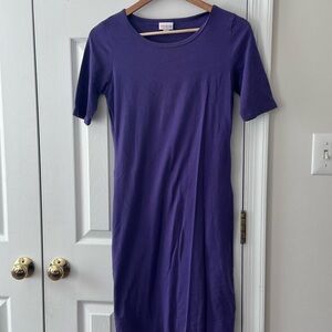 LuLaRoe Lavender Short Sleeve Top